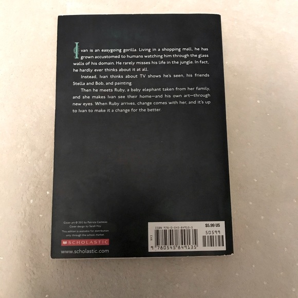 The one and only Ivan it was a great book to read I hope you can enjoy it - Picture 2 of 2